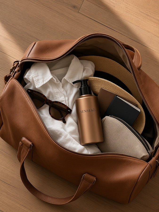 SENSESO on the go - weekend bag and bottle
